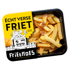 Friethoes verse friet met schil